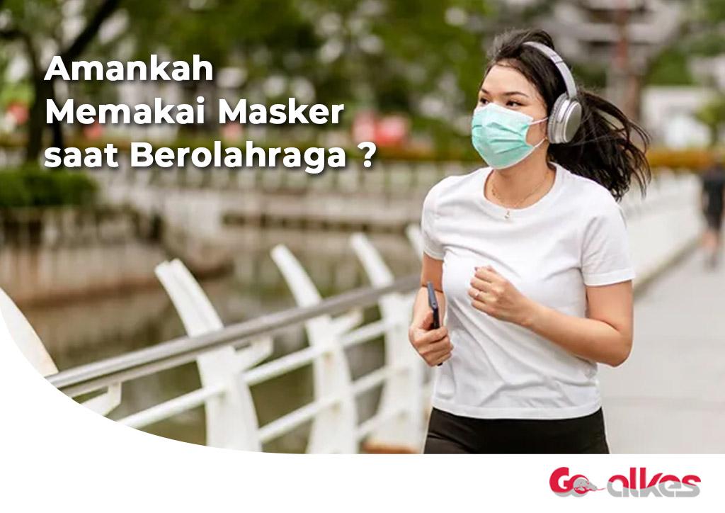 Amankah Memakai Masker saat Berolahraga?